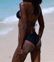 Load image into Gallery viewer, Cara Brazilian Bottom - Black Licorice
