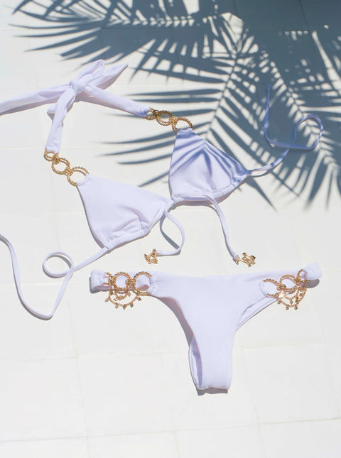 Playa Triangle Bikini Set - Santorini