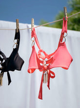 Load image into Gallery viewer, Miami Bralette Bikini Set - Black Licorice

