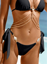 Load image into Gallery viewer, Lala Tie-Side Bottom - Black Licorice
