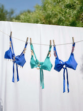 Load image into Gallery viewer, Tulum Bralette Bikini Set - Caribbean Mist
