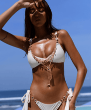 Load image into Gallery viewer, Bellatrix Tie-Side Bottom - Creme Brulee
