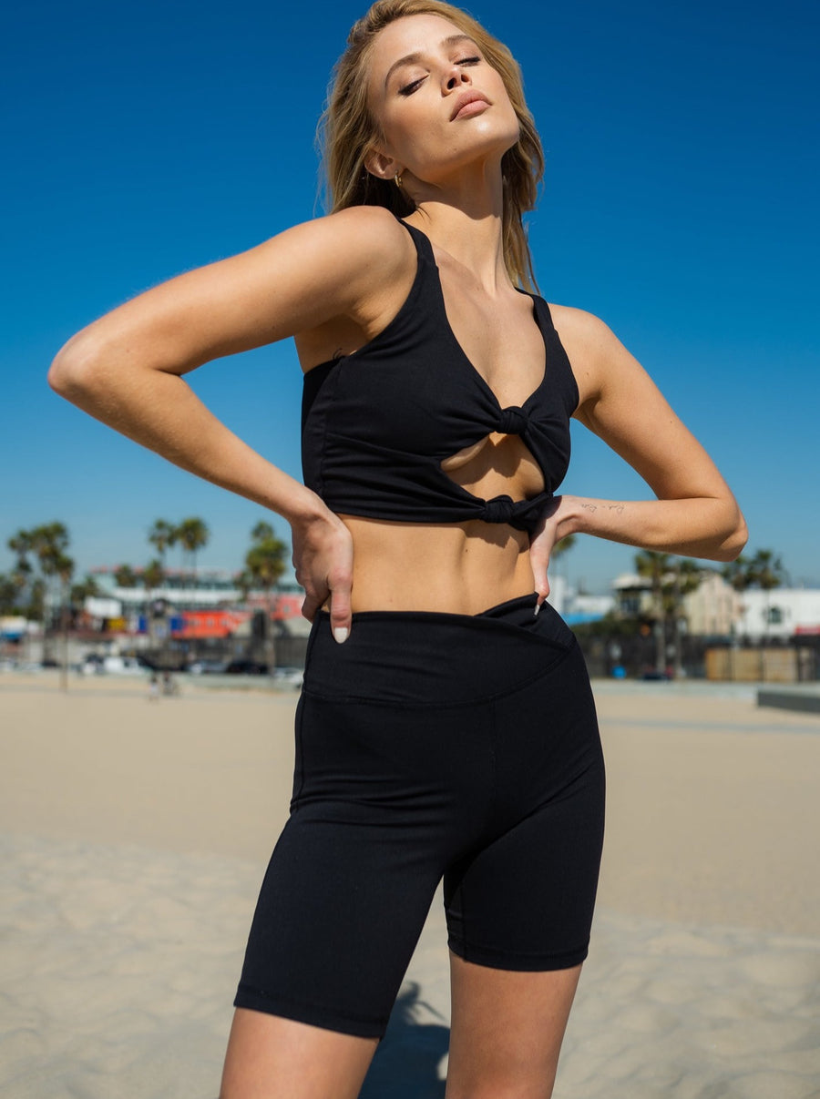 Kriva Biker Shorts — Onyx