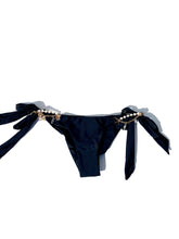 Load image into Gallery viewer, Cara Tie-Side Bottom - Black Licorice
